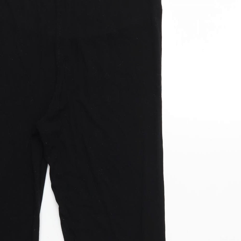 NEXT Womens Black   Pedal Pusher Leggings Size 12 L26 in