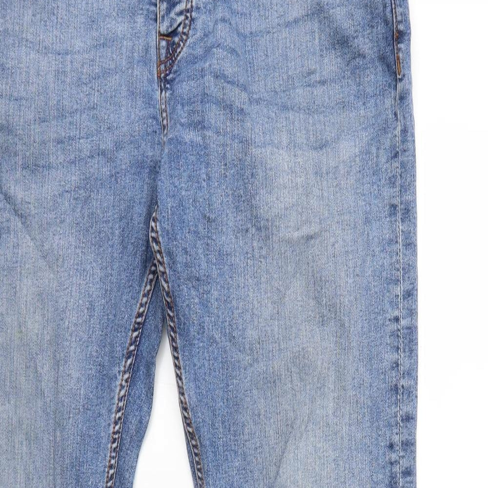 Denim & Co. Mens Blue  Denim Straight Jeans Size 36 in L34 in