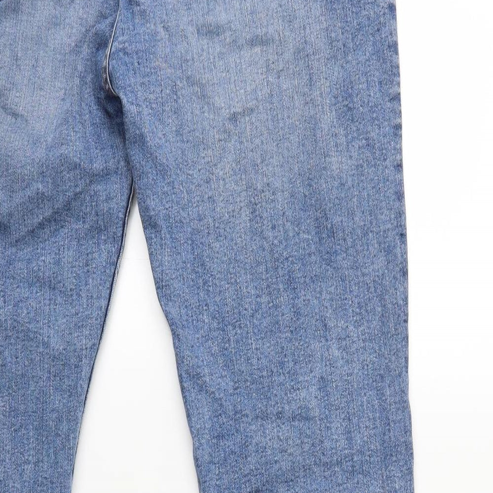 Denim & Co. Mens Blue  Denim Straight Jeans Size 36 in L34 in