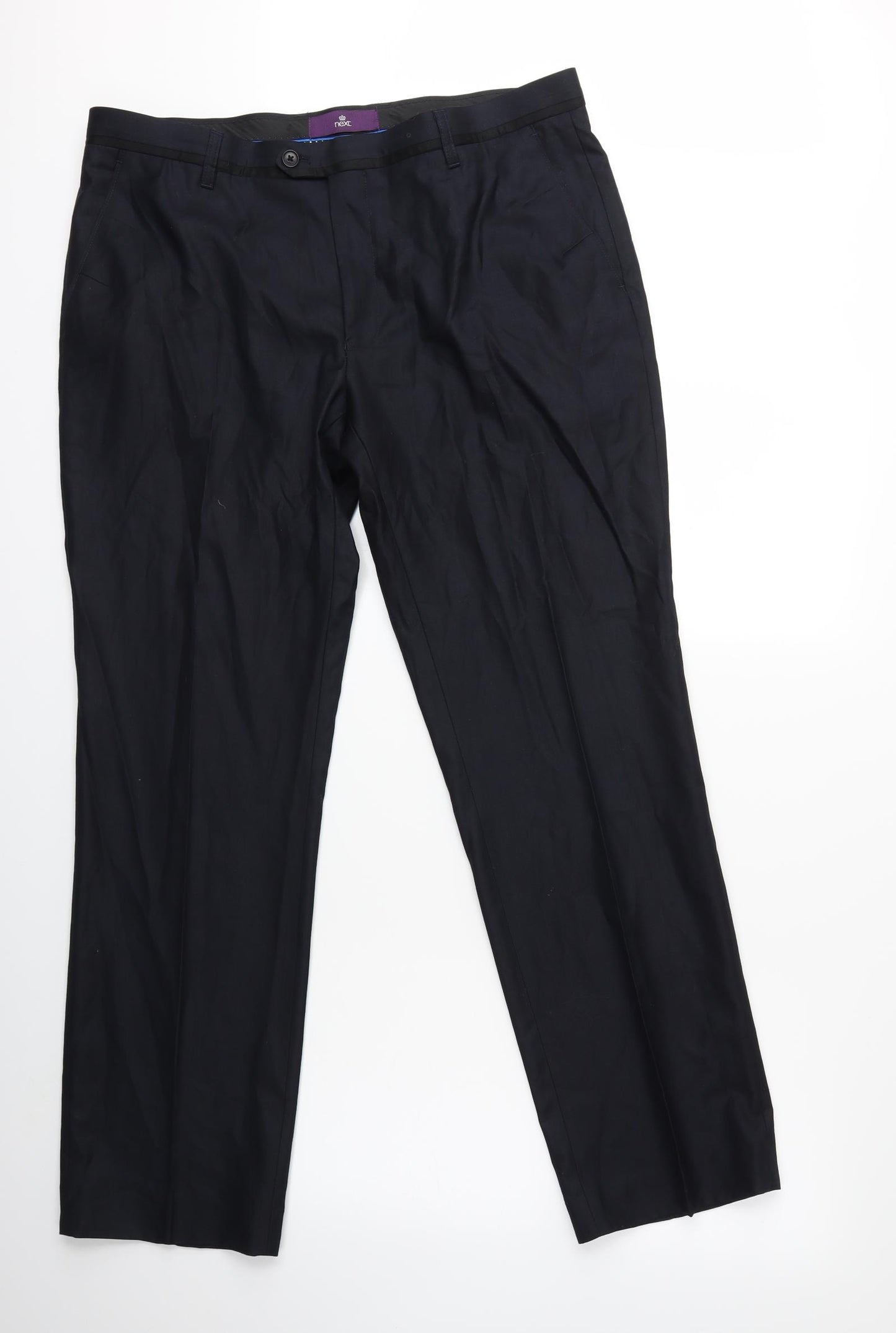 NEXT Mens Blue   Dress Pants Trousers Size 38 L32 in