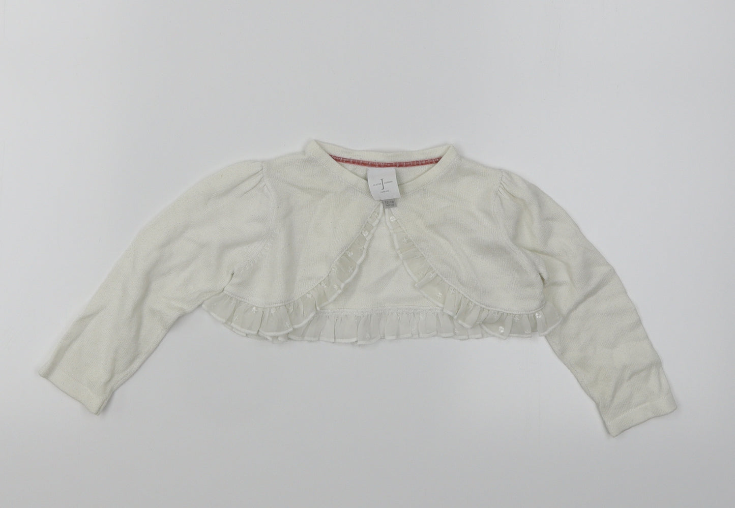 Jasper Conran  White   Cardigan Jumper Size 12-18 Months