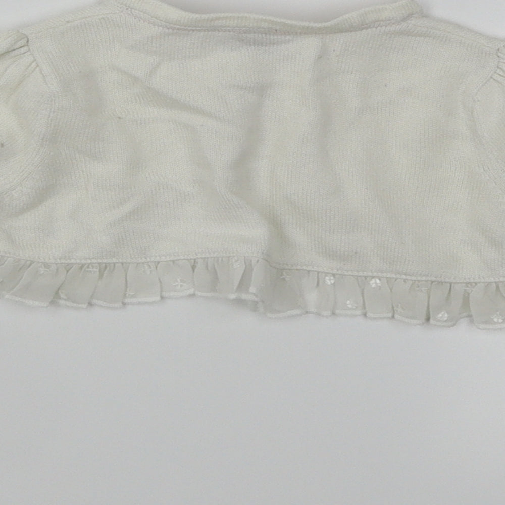 Jasper Conran  White   Cardigan Jumper Size 12-18 Months