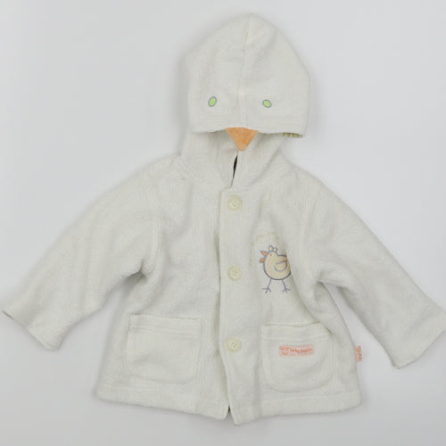 Pumpkin Patch Baby White   Jacket Coat Size 3-6 Months