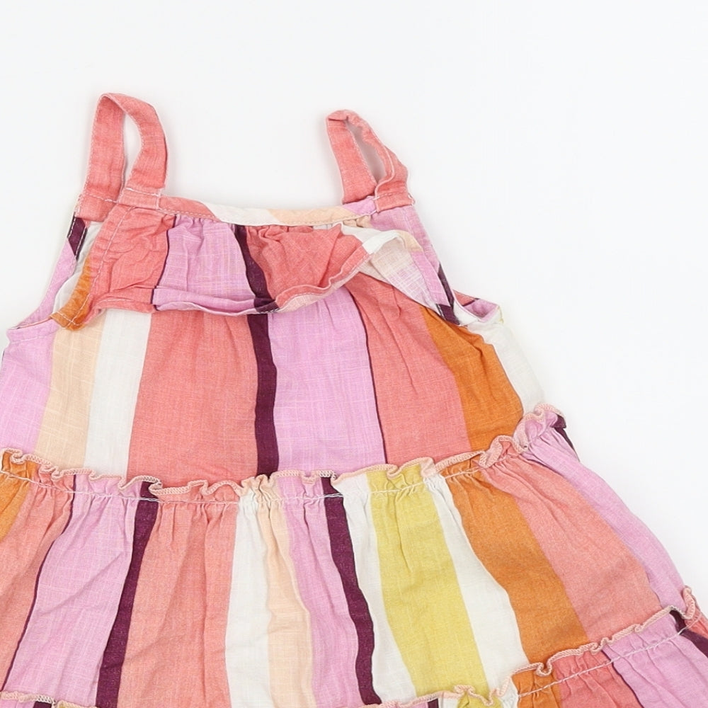 George  Orange Striped  Trapeze & Swing  Size 18-24 Months