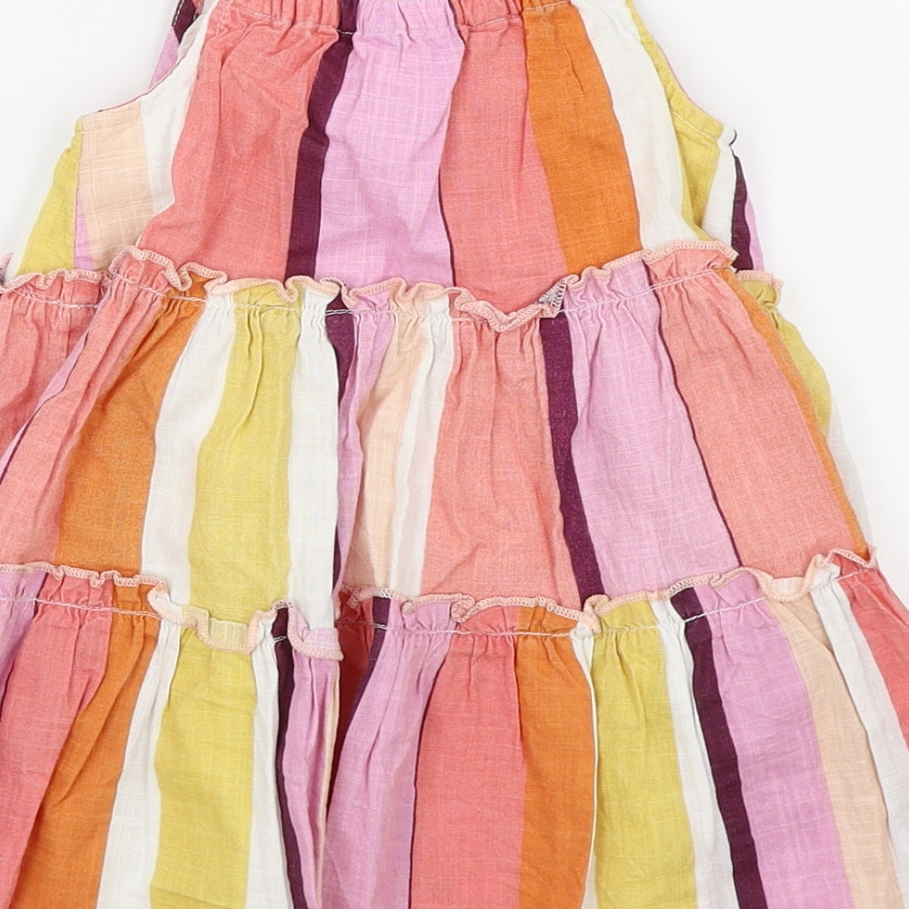 George  Orange Striped  Trapeze & Swing  Size 18-24 Months