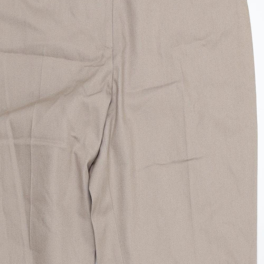 New Look Womens Beige   Trousers  Size 16 L32 in