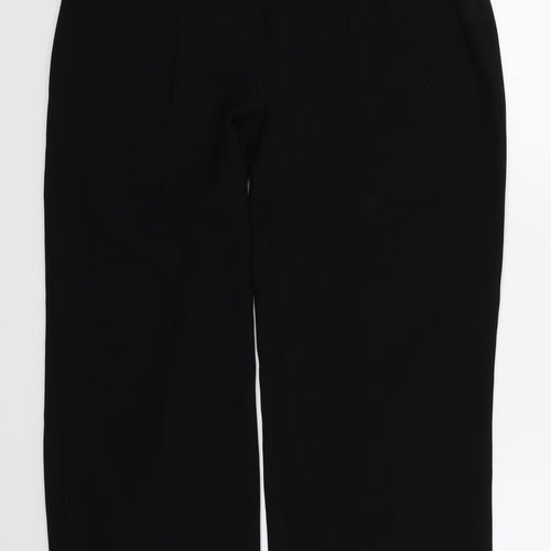 BHS Womens Black   Trousers  Size 12 L26 in
