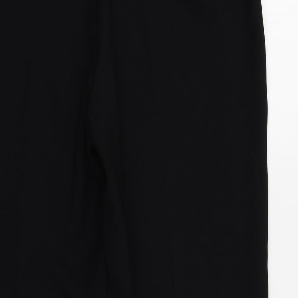 BHS Womens Black   Trousers  Size 12 L26 in
