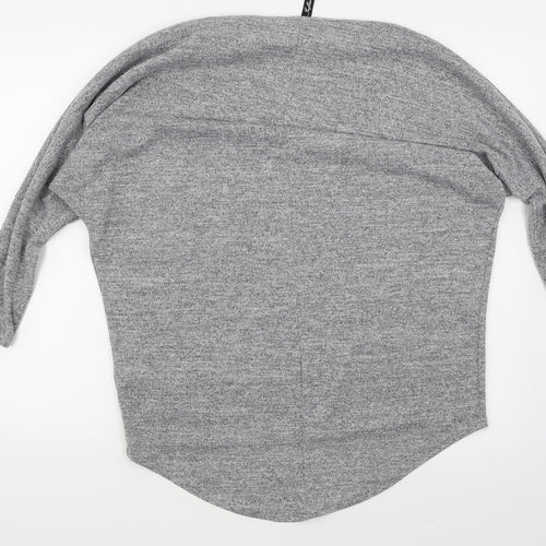 Influence Womens Grey   Tunic T-Shirt Size S