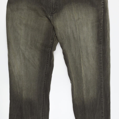 Cherokee Mens Brown   Straight Jeans Size 42 L27 in
