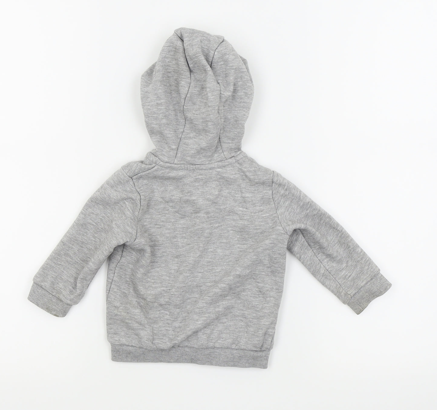 fred and flo  Grey   Full Zip Jumper Size 0-3 Months