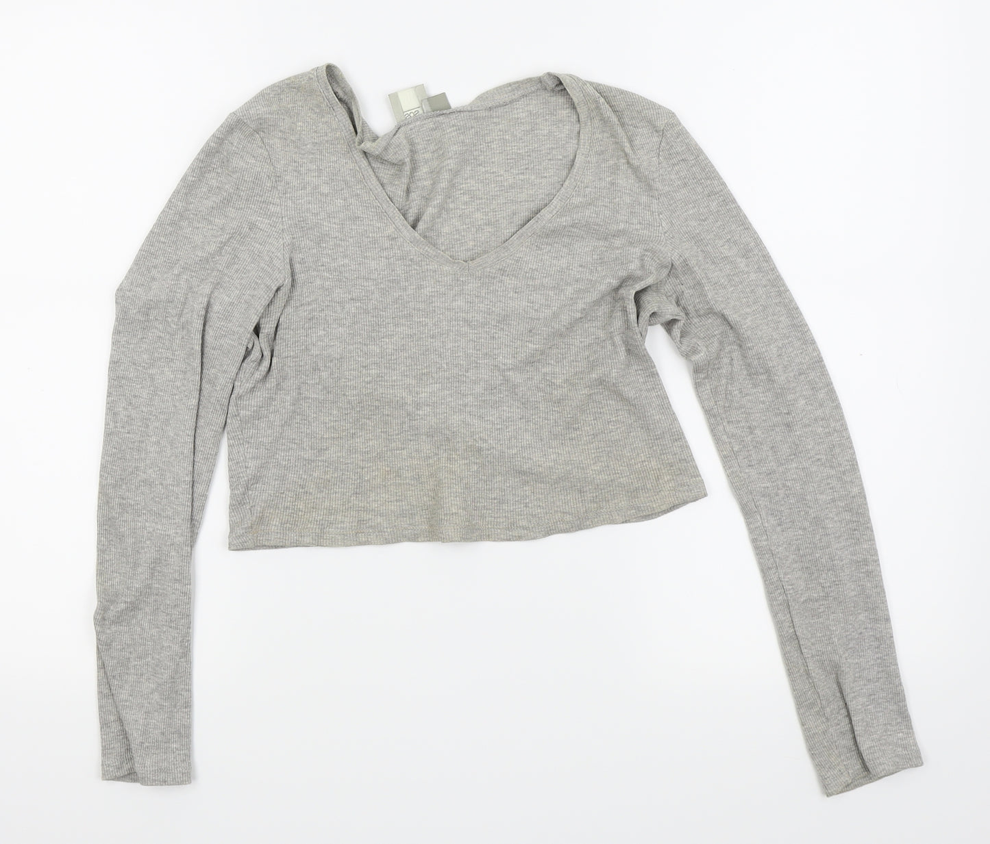 ASOS Womens Grey   Basic T-Shirt Size 14