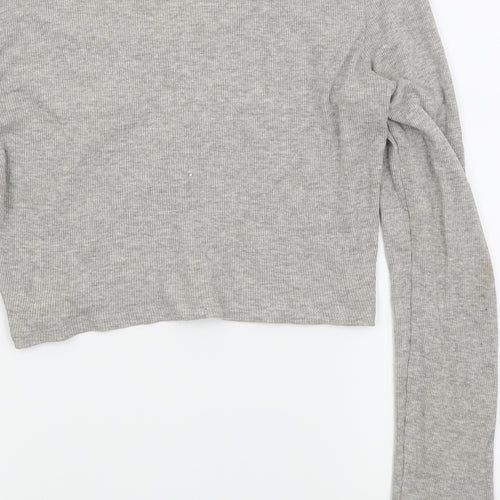 ASOS Womens Grey   Basic T-Shirt Size 14