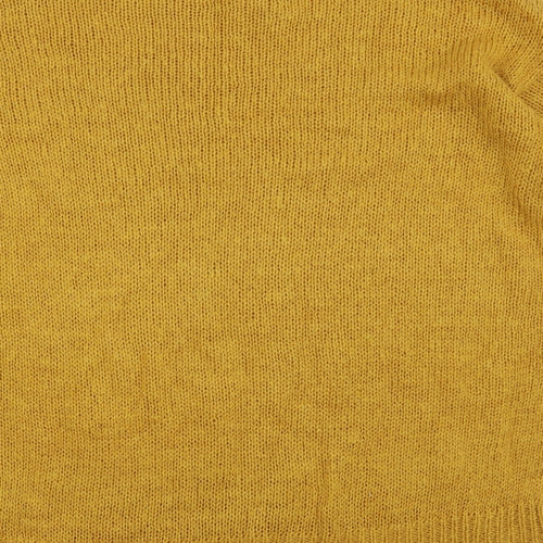 New Look Womens Yellow   Pullover Jumper Size M