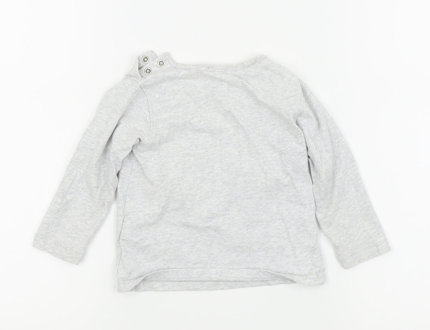 NEXT Boys Grey   Basic T-Shirt Size 12-18 Months