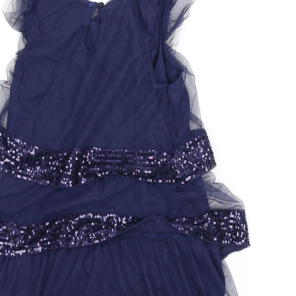 F&F Girls Blue   A-Line  Size 6-7 Years