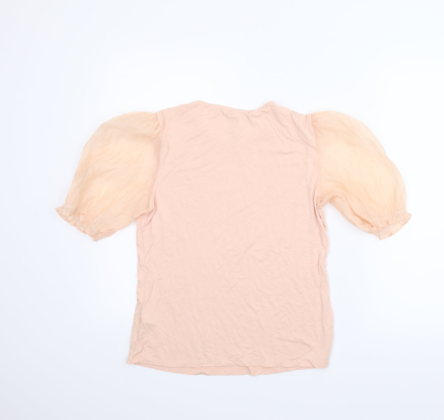 H&M Womens Pink   Basic Blouse Size M