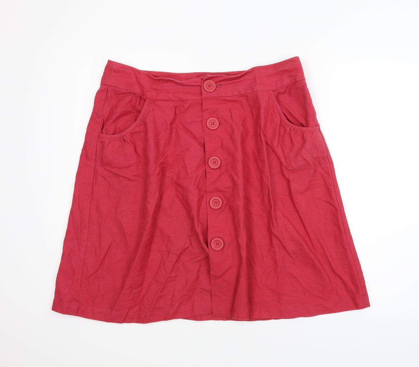 Papaya Womens Pink   A-Line Skirt Size 16