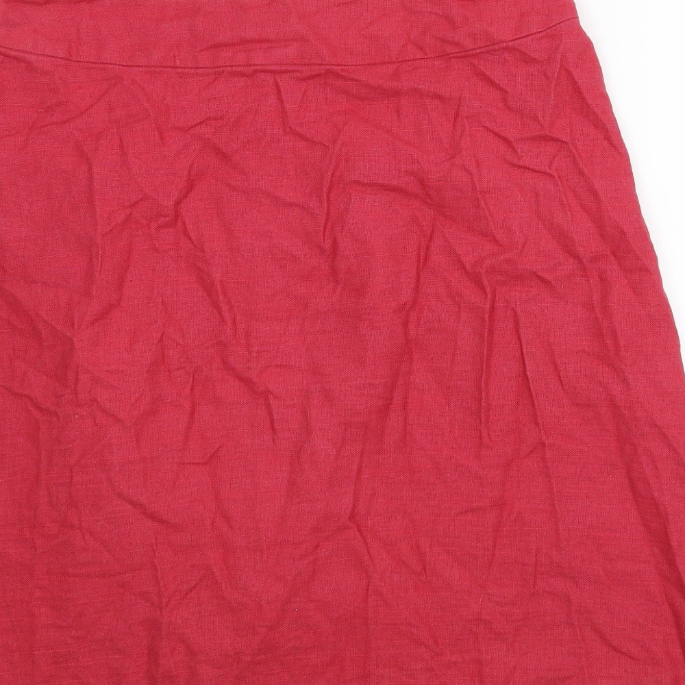Papaya Womens Pink   A-Line Skirt Size 16
