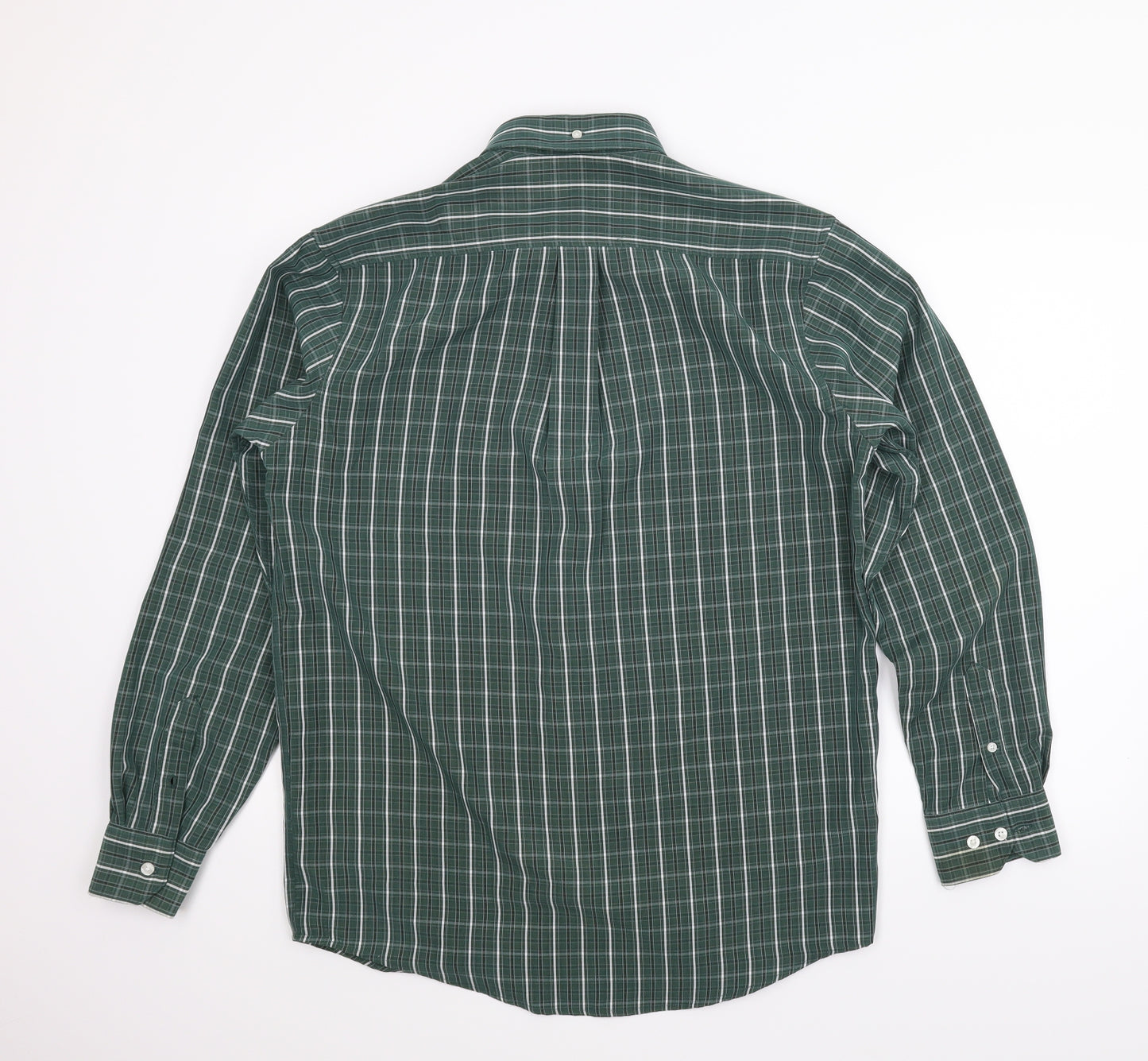 Farah Mens Green Plaid   T-Shirt Size M