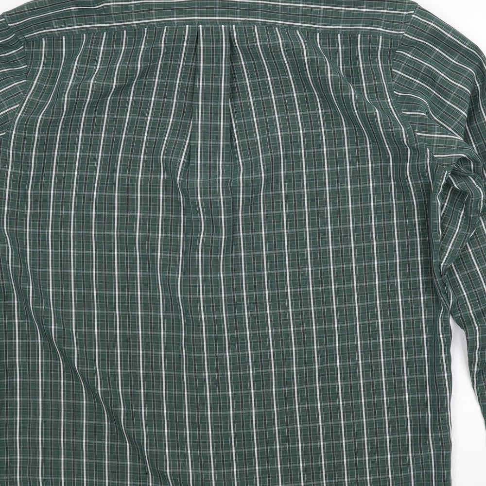 Farah Mens Green Plaid   T-Shirt Size M