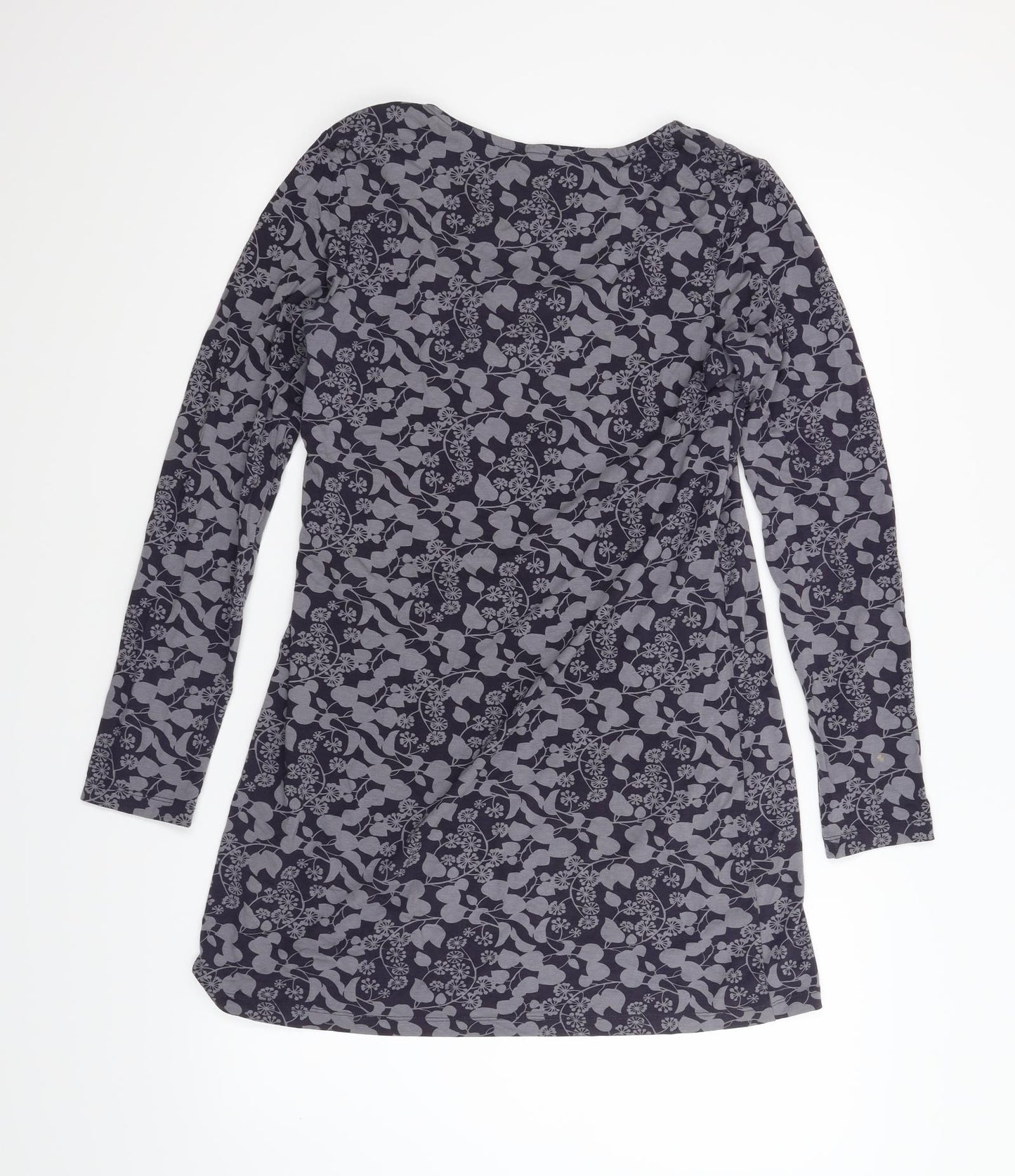 Seasalt Womens Blue Floral  A-Line  Size 8