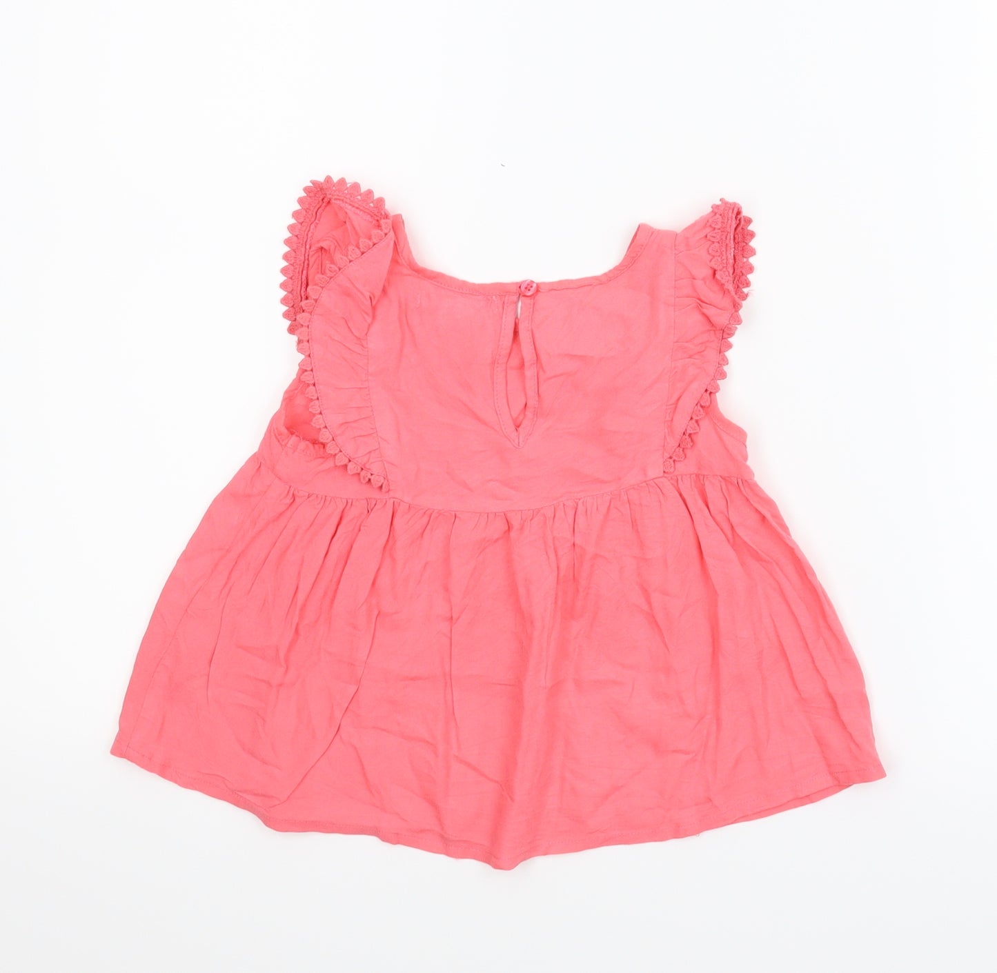 Primark Girls Pink   Basic Blouse Size 5-6 Years