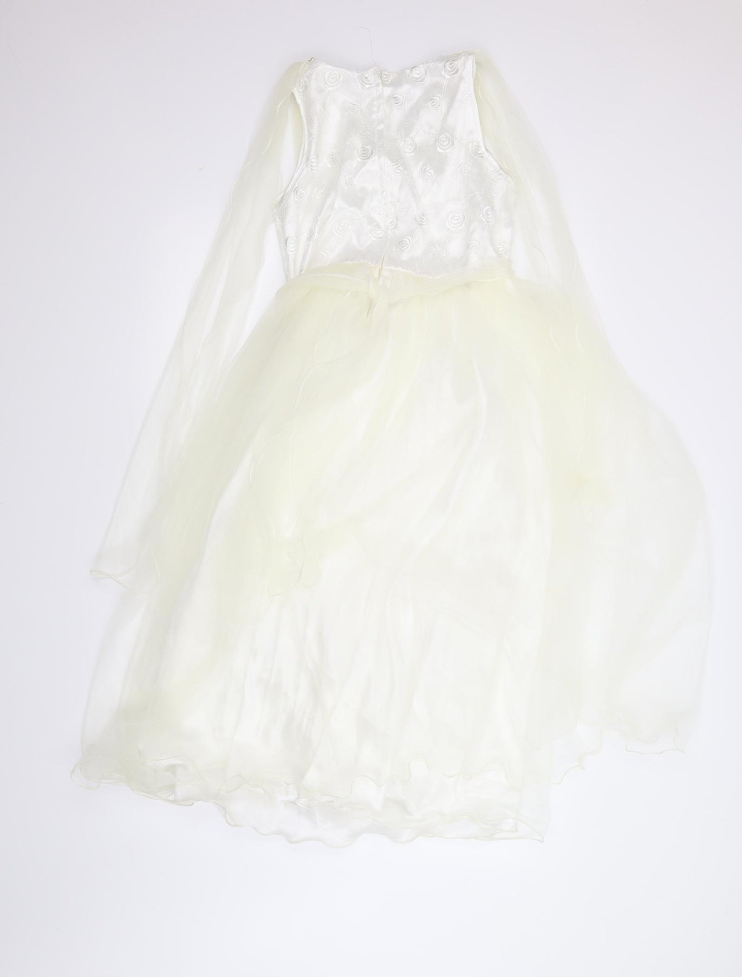 Looks London Girls Ivory   Ball Gown  Size 13 Years  - Bridesmaid