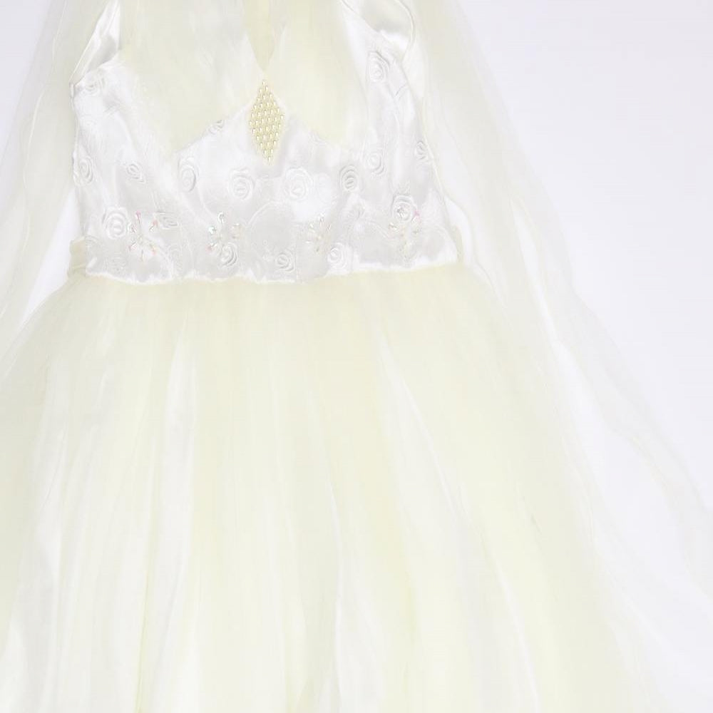 Looks London Girls Ivory   Ball Gown  Size 13 Years  - Bridesmaid