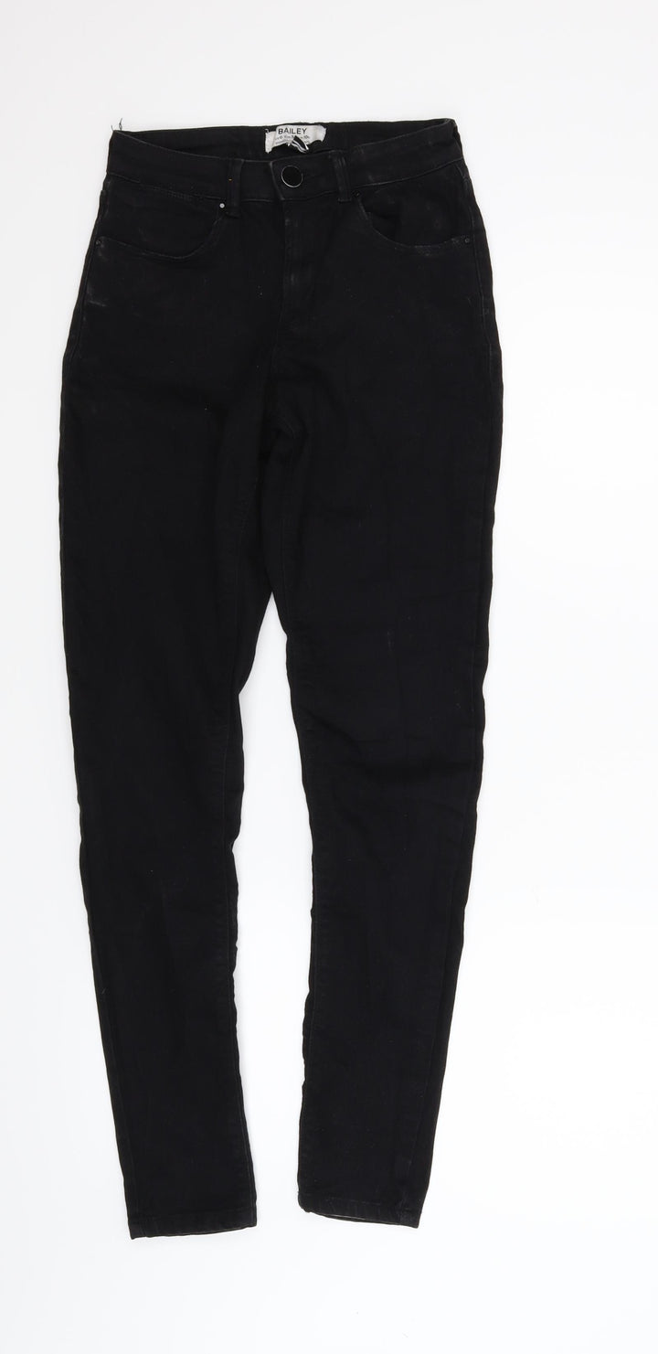 Bailey Womens Black Denim Straight Jeans Size 10 L28 in