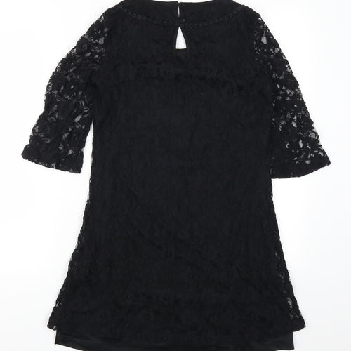 Papaya Womens Black  Lace A-Line  Size 12