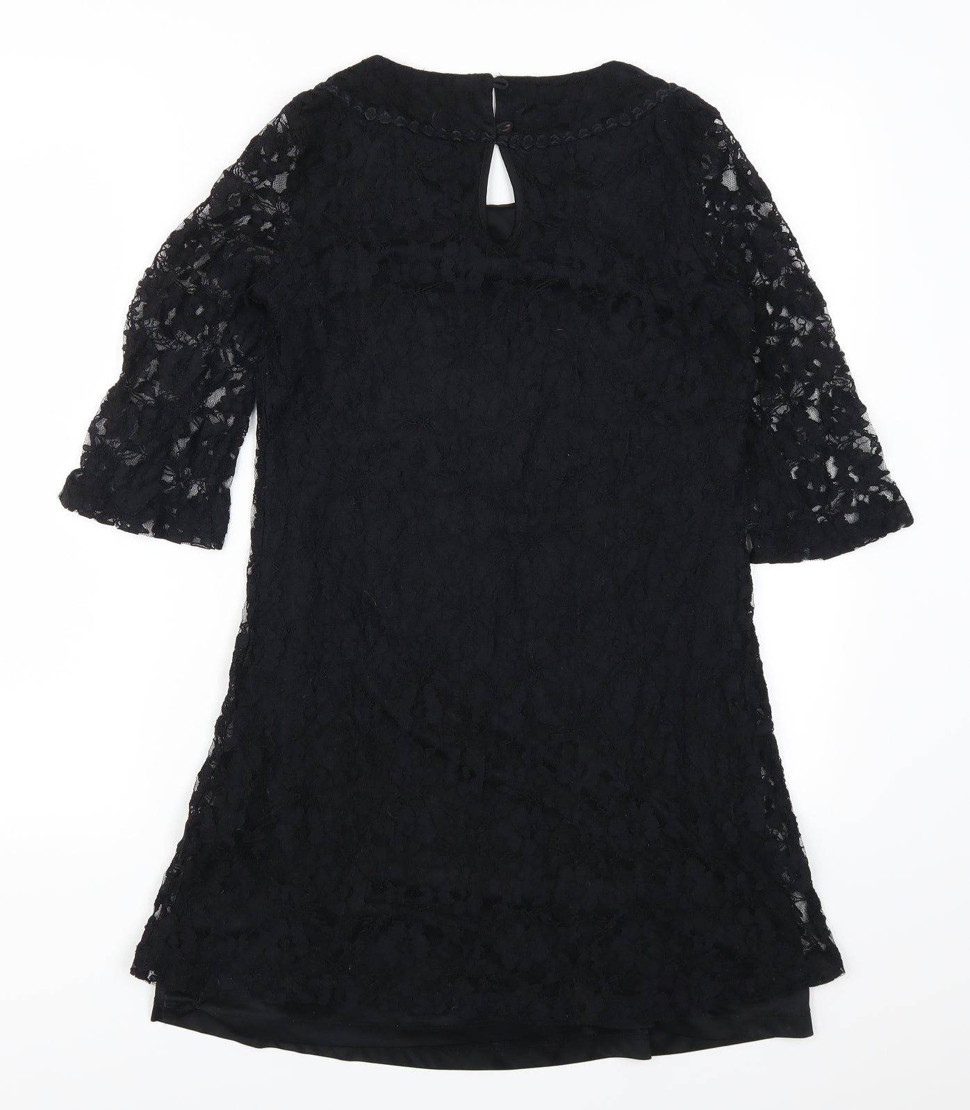 Papaya Womens Black  Lace A-Line  Size 12