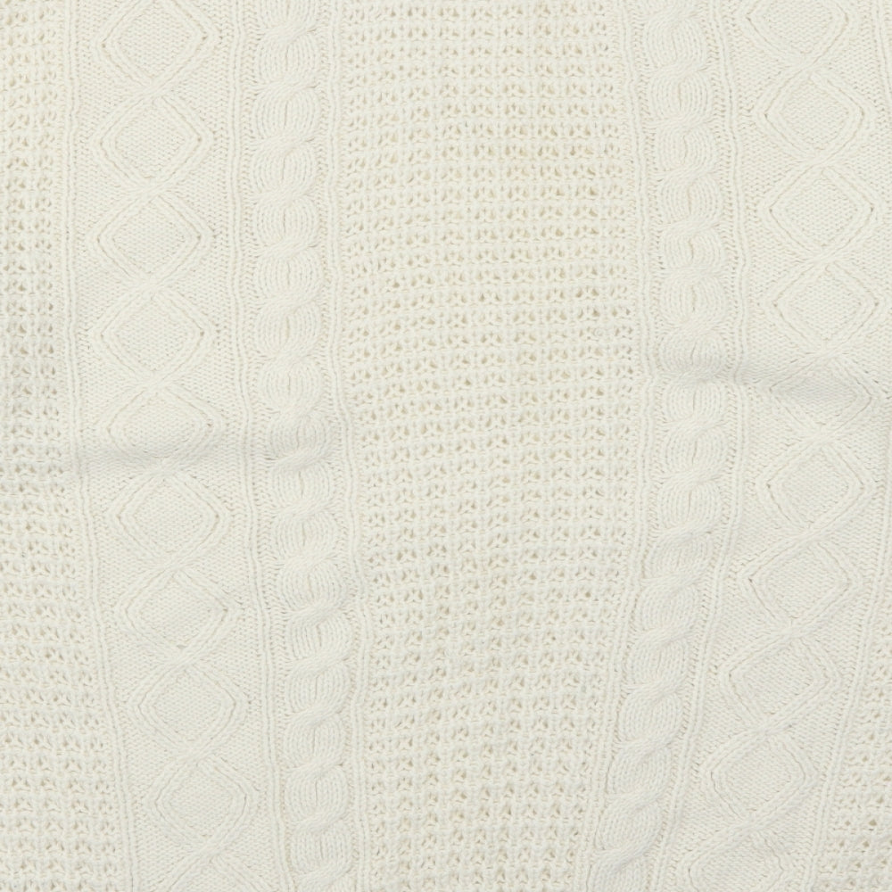 Taylor & Butler Mens Beige   Pullover Jumper Size L  - Cream