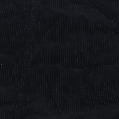 Denim Co Womens Black  Corduroy A-Line Set Size 8