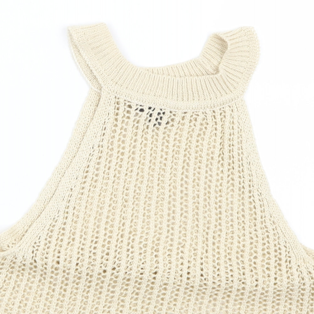 Primark Womens Beige   Pullover Jumper Size 10