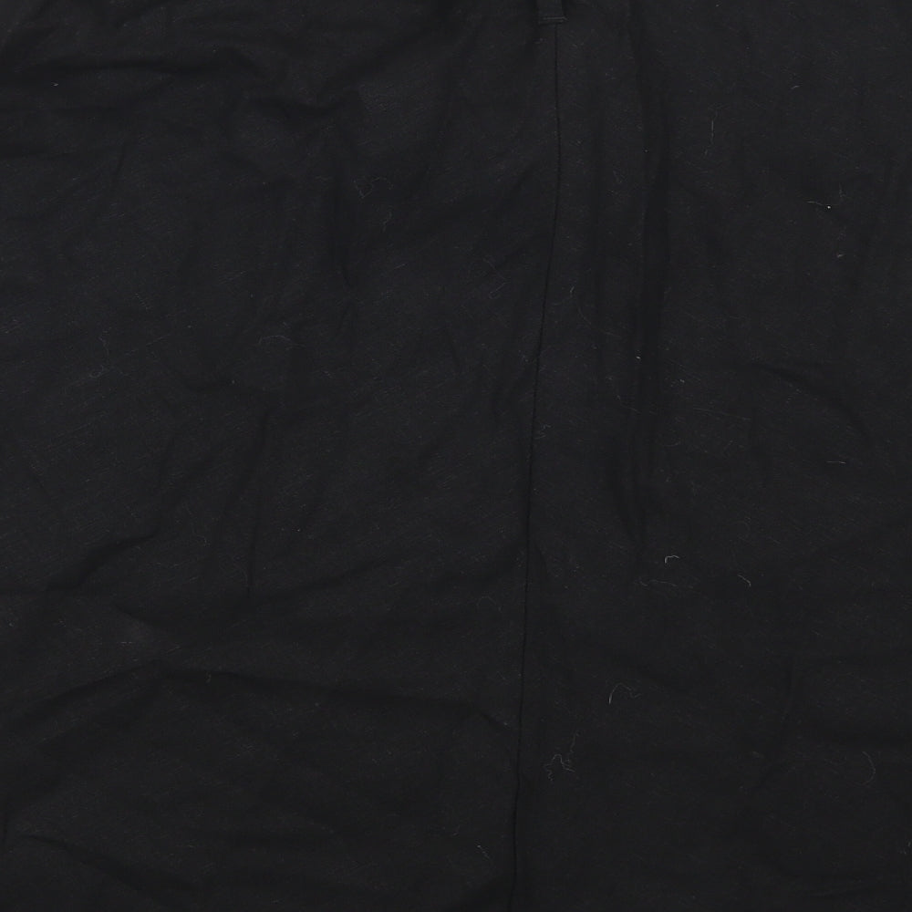 Marks and Spencer Womens Black   Skater Skirt Size 14