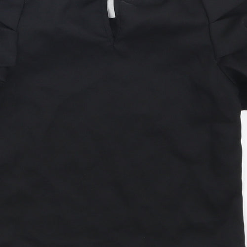 SheIn Girls Black   Basic T-Shirt Size 8 Years