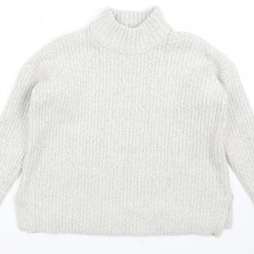 New Look Womens Grey   Pullover Jumper Size M