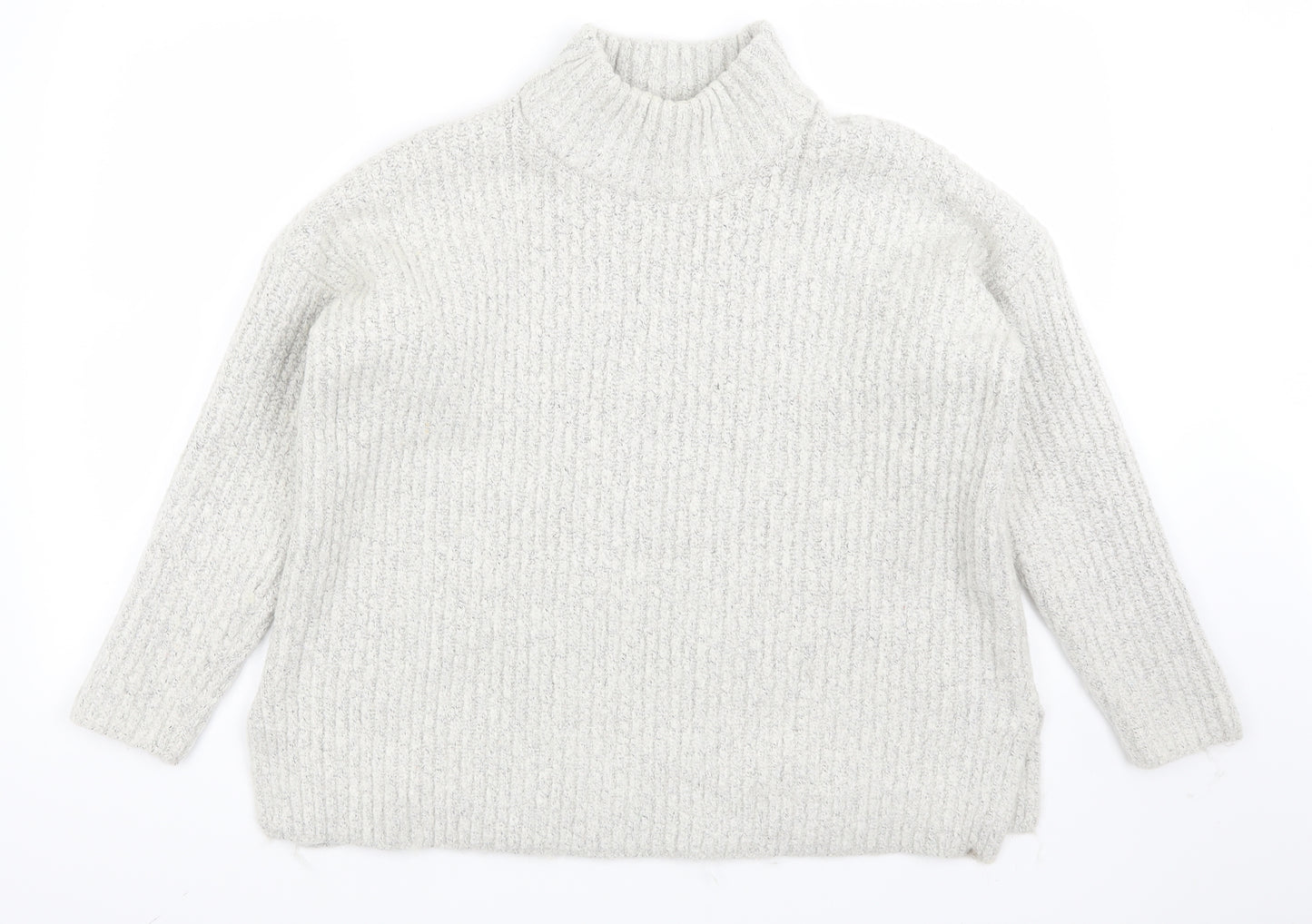 New Look Womens Grey   Pullover Jumper Size M