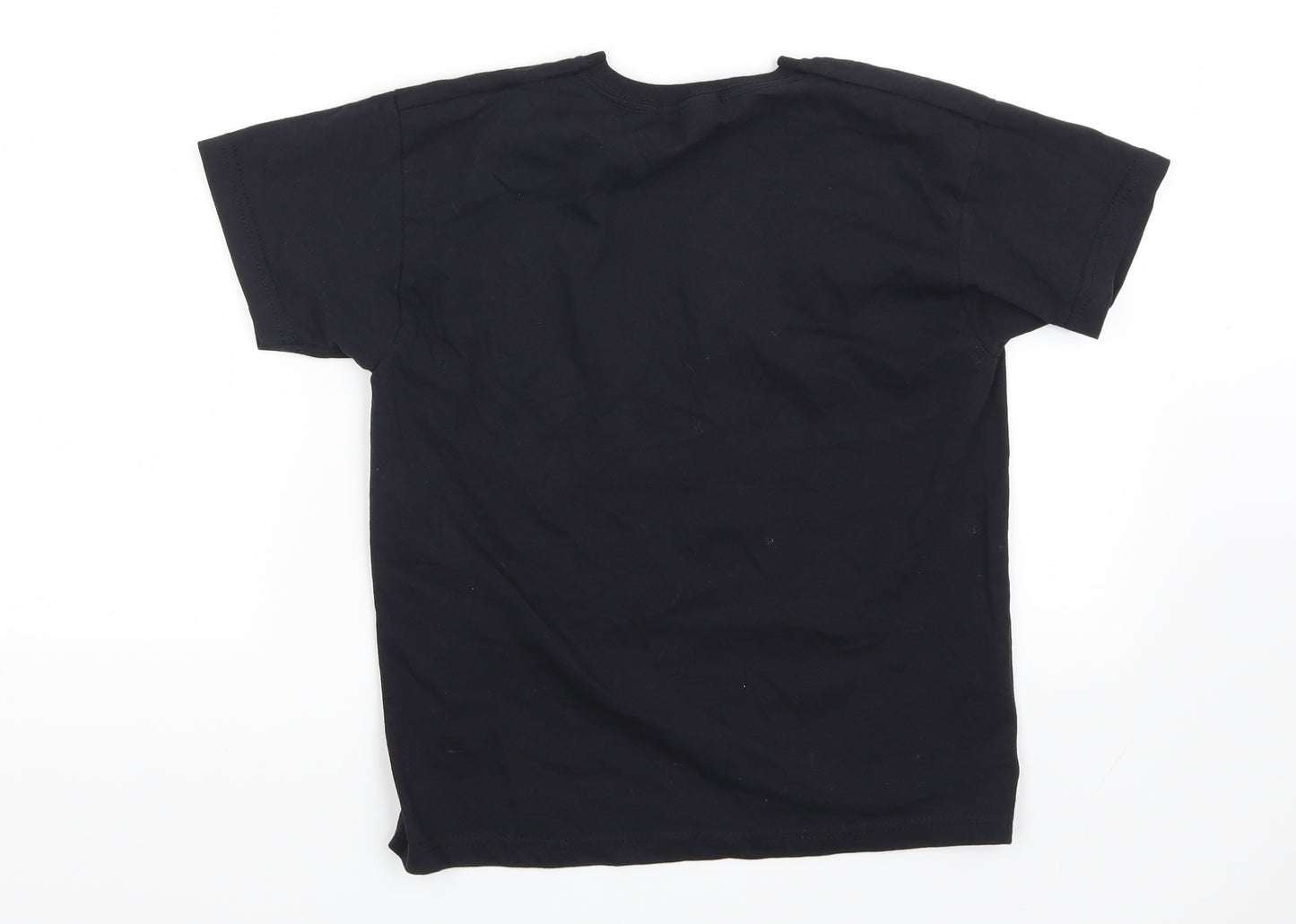 In the Style Girls Black   Basic T-Shirt Size 7-8 Years  - Theres No Way She Woke Up Like That