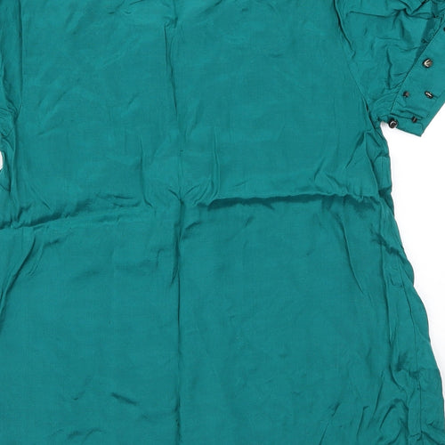 Et Vous Womens Blue   Basic T-Shirt Size 8