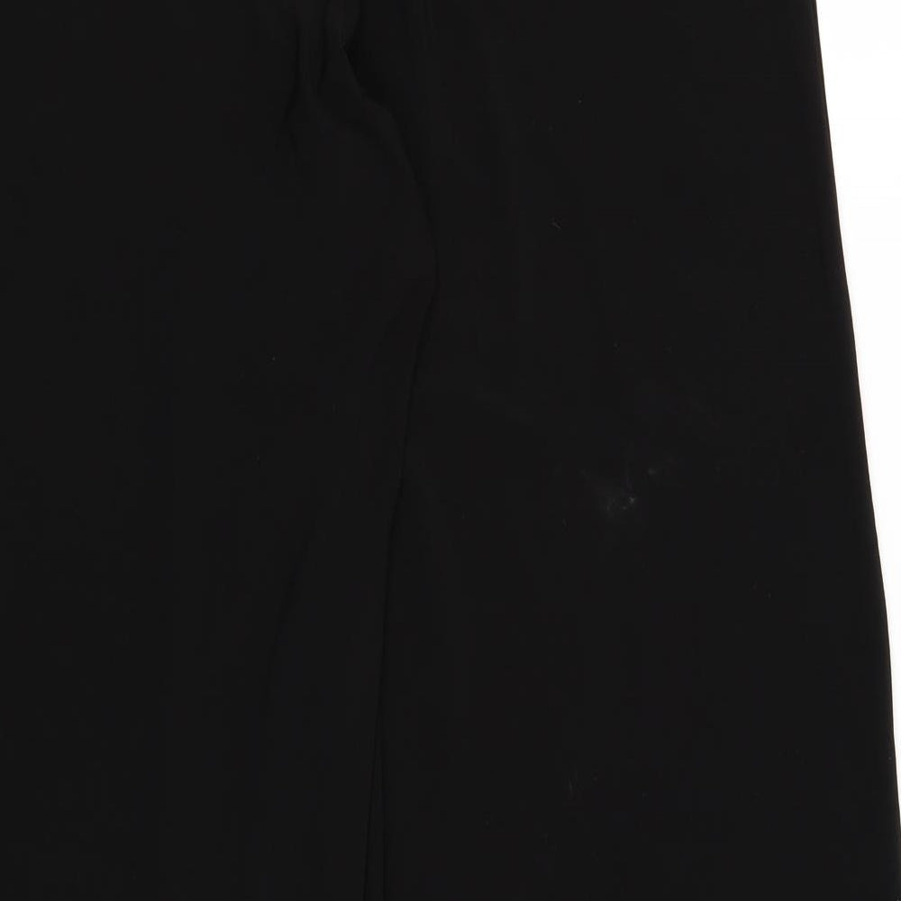 Preworn Womens Black   Trousers  Size 30 in L30 in