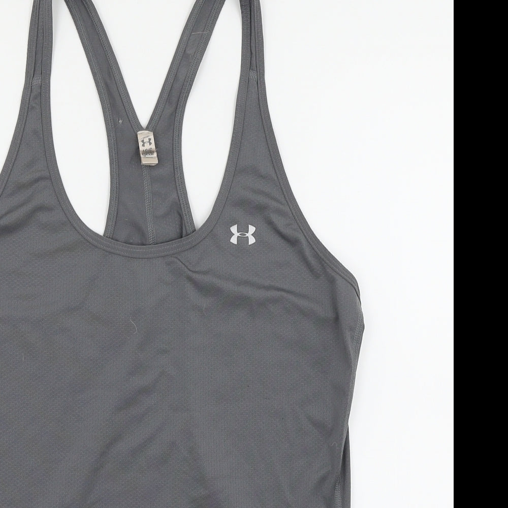 Under armour Womens Grey   Basic Tank Size L