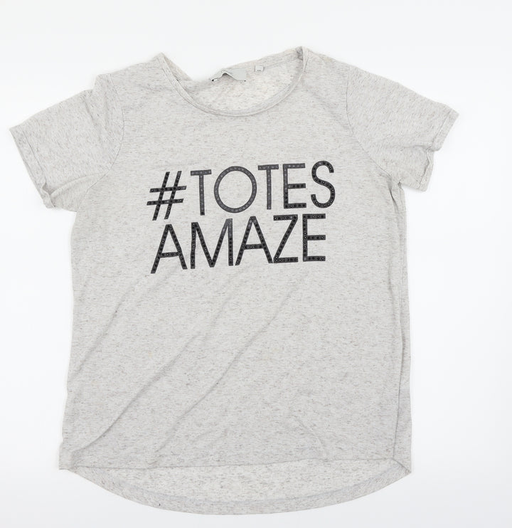 NEXT Womens Grey   Basic T-Shirt Size 14