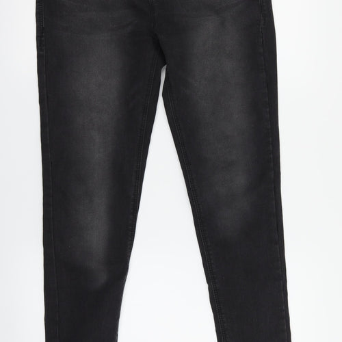 Denim & Co. Womens Black   Skinny Jeans Size 12