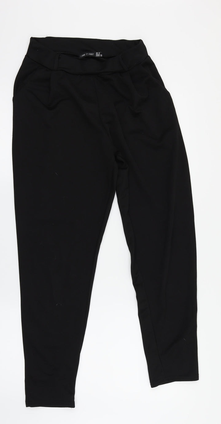 I SAW IT FIRST Womens Black   Dress Pants Trousers Size 10