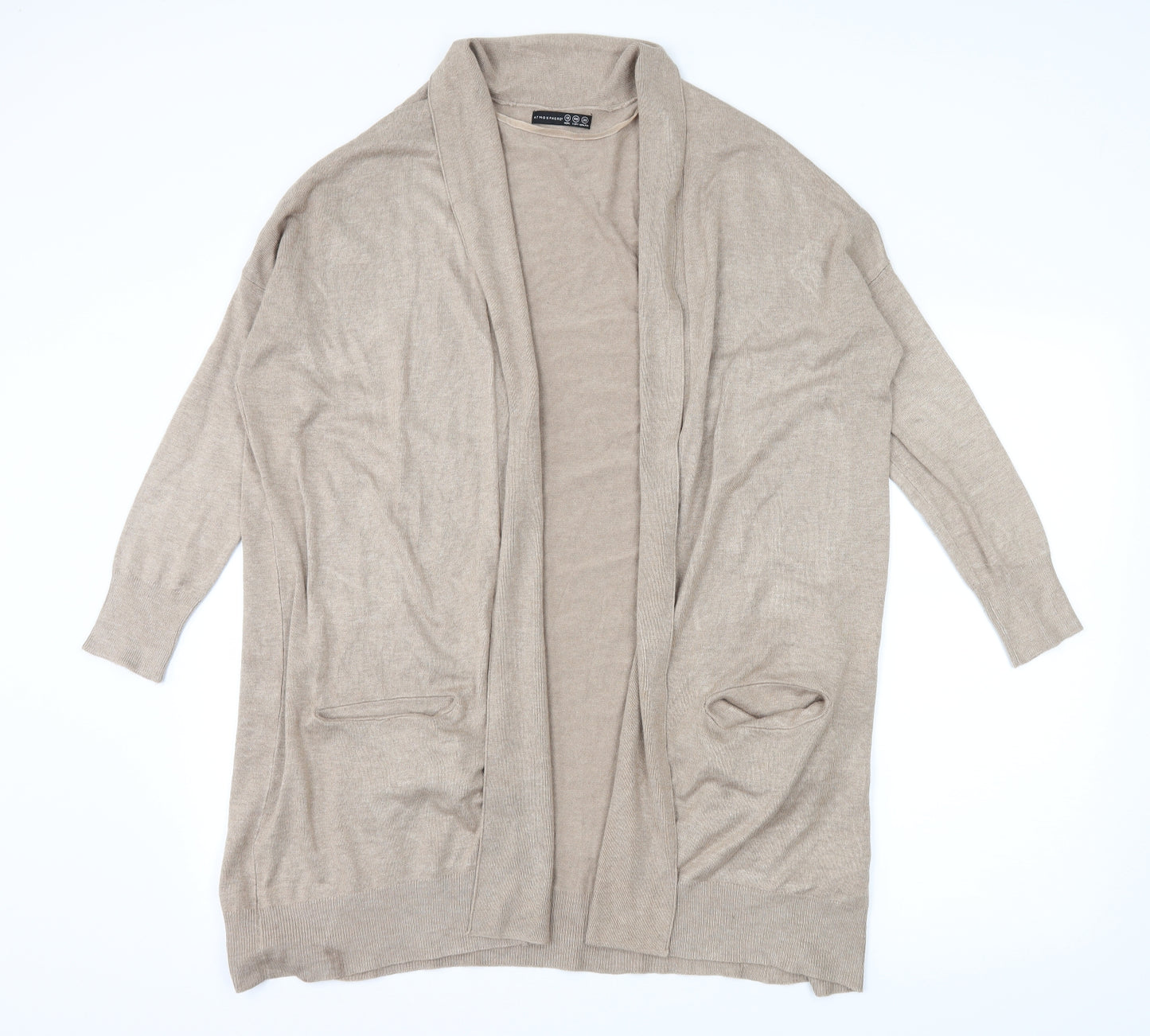 Atmosphere Womens Brown  Knit Cardigan Jumper Size 12