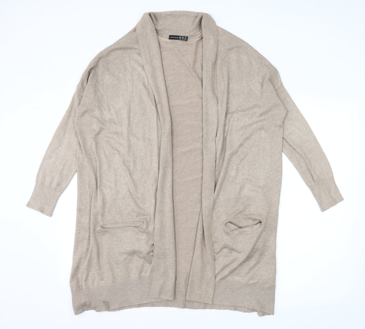 Atmosphere Womens Brown  Knit Cardigan Jumper Size 12