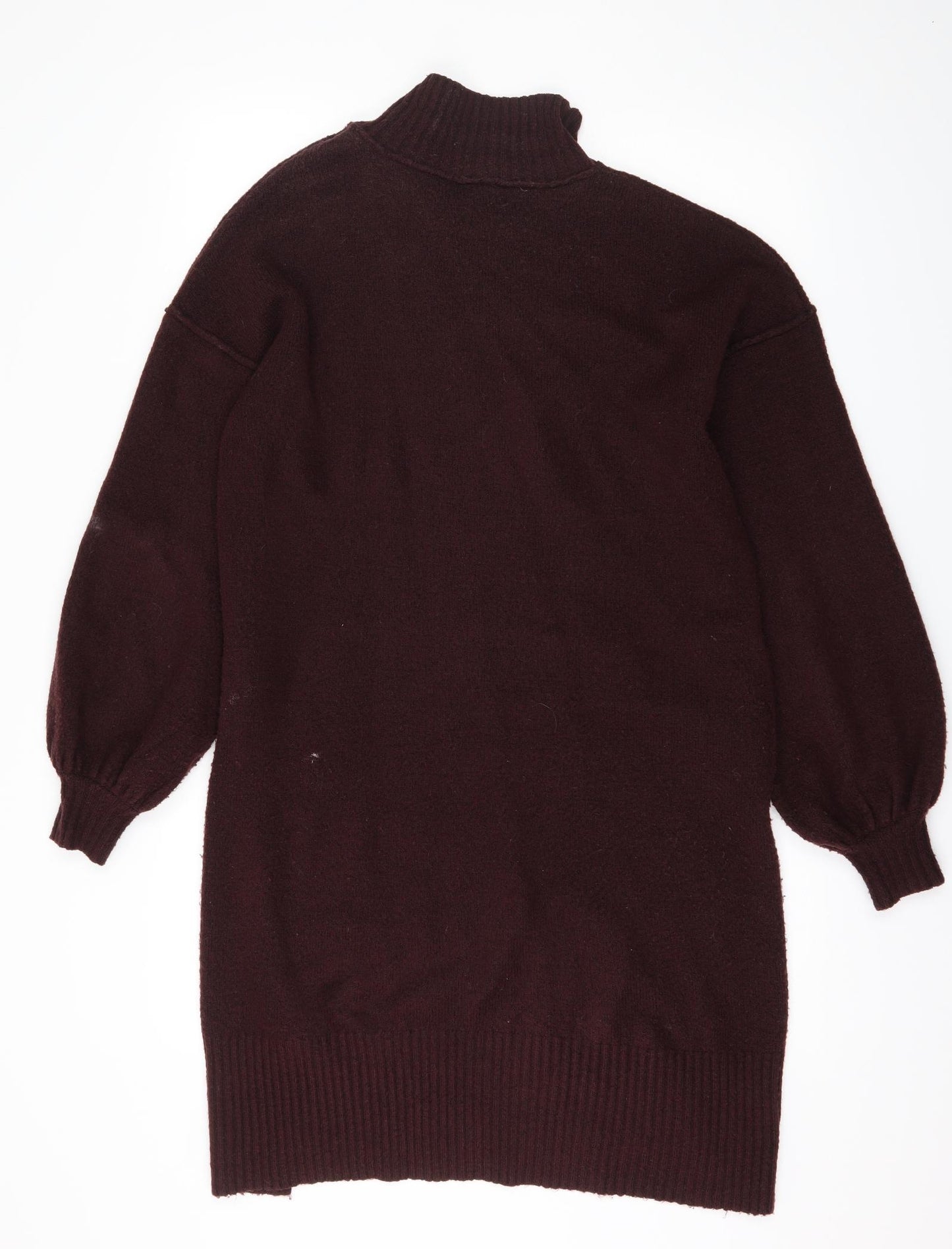 River Island Womens Brown  Knit Jumper Dress  Size S