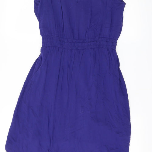VERO MODA Womens Blue   Fit & Flare  Size L